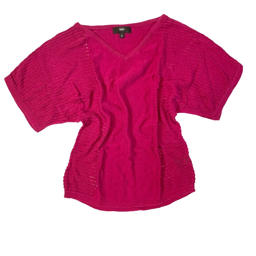 Vintage Style Short Sleeve Sweater